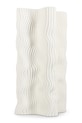 S|P Collection wazon dekoracyjny z kamionki 17,5 x 17,5 x 33 cm biały 820305