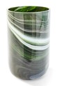 Pols Potten wazon dekoracyjny ze szkła barwionego 18,5 x 30 cm 140.205.490 zielony AA00