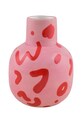 Qué Rico wazon dekoracyjny z dolomitu 11,5 x 11,5 x 16 cm różowy 148.00879