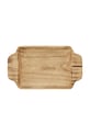 Madam Stoltz taca dekoracyjna drewniana 51 x 30 x 5 cm 170004 brązowy AA00