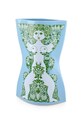 Bjørn Wiinblad wazon dekoracyjny z ceramiki 28,5 cm 53120 niebieski AA00