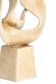 Light & Living figurka dekorativní z plastu 25 x 16 x 47 cm béžová 7620182
