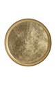 Light & Living taca dekoracyjna z metalu 40,5 x 3 cm 6362285 złoty AA00