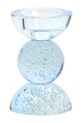 Light & Living Подсвечник декоративный из цветного стекла 8 x 12 cm голубой 6085080
