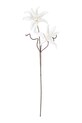 Bizzotto Изкуствено растение декоративно 22 x 113 cm бял 172714