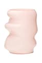 Hübsch Wazon dekoracyjny ze szkła barwionego 20 x 16 x 25 cm różowy 662115