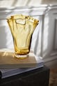 Sagaform wazon stojący ze szkła 20 x 20 x 24,5 cm 5018376 żółty AA00