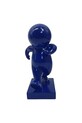 Present Time figúrka dekoratívna z plastu PT4410BL tmavomodrá AA00
