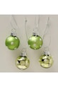 Boltze zestaw bombek choinkowych Punti 3 cm 12-pack 2063016 zielony AA00