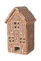 Boltze lampion świąteczny led Gingerbread 18 cm brązowy 2059364