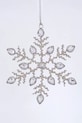 Boltze zawieszka dekoracyjna Salju 16,5 cm 2063083 szary AA00