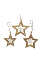 Boltze zawieszka świąteczna Nurto Length 30 / 21 / 17 cm 3-pack zielony 2024545