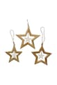 Boltze zawieszka świąteczna Nurto Length 30 / 21 / 17 cm 3-pack zielony 2024545