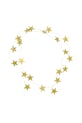 House Doctor łańcuch dekoracyjny HDStars 150 cm żółty 257870359