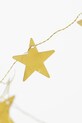 House Doctor łańcuch dekoracyjny HDStars 250 cm 257870358 żółty AA00