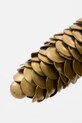 House Doctor ozdoba choinkowa HDCone 6,5/4,5 cm 2-pack 257873045 żółty AA00