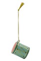 House Doctor zawieszka dekoracyjna HDDrum 4 x 3,5 cm 3-pack multicolor 267720005