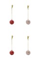House Doctor zestaw bombek choinkowych HDMach 4 cm 4-pack multicolor 267720003