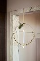 Lifestyle House Doctor świecznik dekoracyjny wiszący HDMistel 35 cm 257874301 żółty