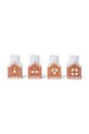 Διακοσμητικό κηροπήγιο Kähler Gingerbread Advent 7,5 x 5 cm 4-pack 693538 πολύχρωμο AA00