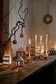 Διακοσμητικό κηροπήγιο Kähler Gingerbread Advent 7,5 x 5 cm 4-pack πολύχρωμο 693538
