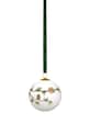 Игрушка на ёлку Kähler Hammershoi Christmas Bauble 2025 6 cm белый 693148
