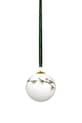 Игрушка на ёлку Kähler Hammershoi Christmas Bauble 2025 6 cm белый 693148