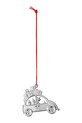 Στολίδι Rosendahl Christmas Car 9 x 6,5 cm γκρί 33101