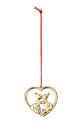 Στολίδι Rosendahl Kissing Elves 6,5 cm κίτρινο 33108.