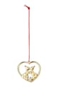 Rosendahl pandantiv decorativ Kissing Elves 6,5 cm galben 33108.