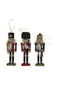 Affek Design pandantiv decorativ Dziadek do Orzechów 11 cm 3-pack