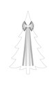 Новогодняя декорация Affek Design 30 x 29 x 4 cm HTUB2538.SW красный AA00