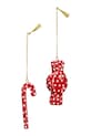 Madam Stoltz zestaw zawieszek świątecznych 9 cm 2-pack czerwony AL.007002B
