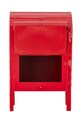 Lifestyle Bloomingville skrzynka pocztowa Carlo Deco 21 x 33 x 18 cm 82061758 czerwony