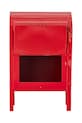 Lifestyle Bloomingville skrzynka pocztowa Carlo Deco 21 x 33 x 18 cm 82061758 czerwony