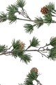 Lifestyle Bloomingville łańcuch dekoracyjny Cedar Garland 8 x 200 cm 82072373 zielony
