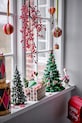 Decor Vianočná dekorácia Bloomingville 8 x 15 cm 2-pak 82072369 viacfarebná