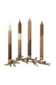 Lifestyle Bloomingville świecznik dekoracyjny 31 x 7,5 x 16,5 cm 82061744 zielony
