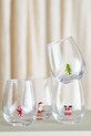 Bloomingville zestaw szklanek Misa 560 ml 4-pack 82072377 transparentny AA00