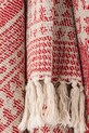 Lifestyle Bloomingville narzuta bawełniana 160 x 130 cm 82066518 czerwony