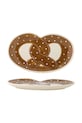 Bloomingville talerz do serwowania Treats 23,5 x 2,5 x 14 cm brązowy 82062884