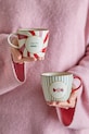 Bloomingville zestaw kubków Yule Mug 300 ml 2-pack 82062887 multicolor AA00