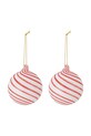 Bloomingville bombka choinkowa 8 cm 2-pack multicolor 82061890