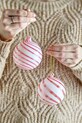 Bloomingville bombka choinkowa 8 cm 2-pack 82061890 multicolor AA00
