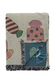 Bloomingville koc 150 x 130 cm multicolor 82062875