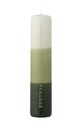 Bloomingville świeca adwentowa Dip Dye Candle 5 x 25 cm zielony 82068415