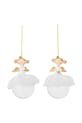 Vianočná dekorácia Bloomingville 6 x 11,5 cm 2-pak biela 82061889