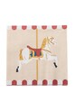 Bloomingville zestaw serwetek papierowych Merry-go-round 33 x 33 cm 20-pack 82062899 multicolor AA00