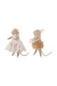Новогодние украшения Bloomingville 13 x 23 x 9 cm 2 шт 82061879 бежевый AA00