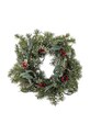 Bloomingville wieniec świąteczny Pine Wreath 60 x 12 cm zielony 82072344